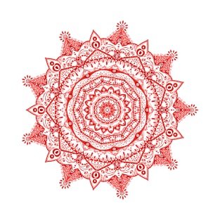 Red mandala T-Shirt