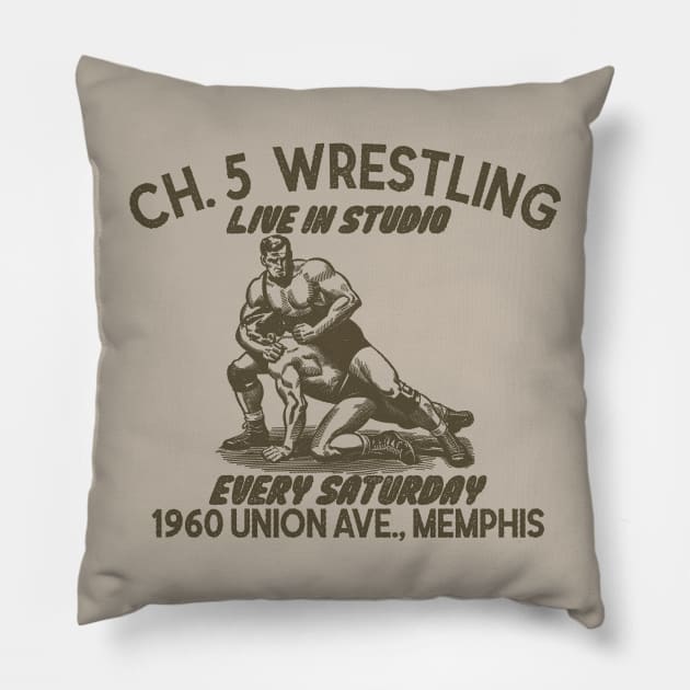 Ch. 5 Wrestling Pillow by rt-shirts