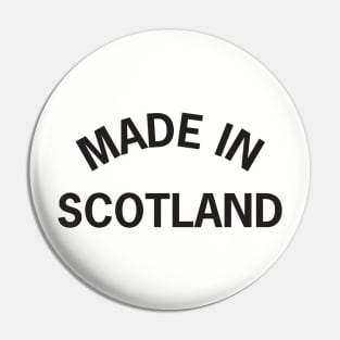 Made in Scotland Pin