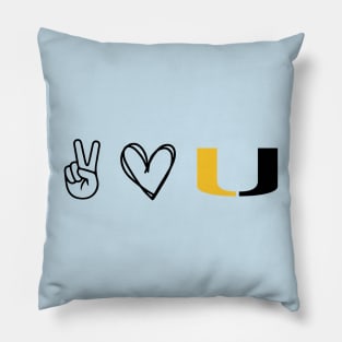 Peace-Love-Union Pillow