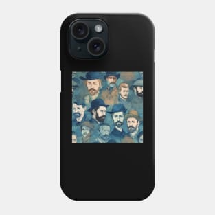 Van Gogh Self Portrait Mashup Phone Case