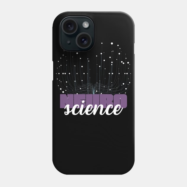 Neuroscience Phone Case by Northshore Cycling Tees