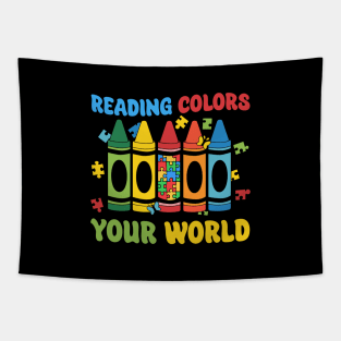 Reading Colors Your World Autism Awareness Teacher Tapestry