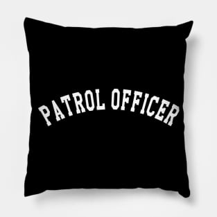 Patrol Officer Pillow