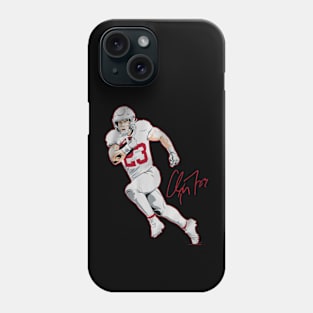 Christian McCaffrey Superstar Pose Phone Case