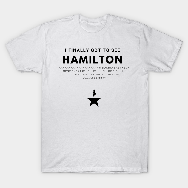 got hamilton shirt