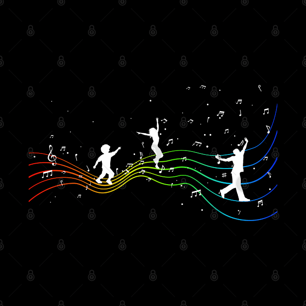 Dancing Family by Macphisto Shirts