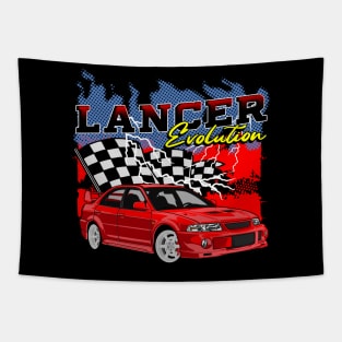 lancer evo Tapestry