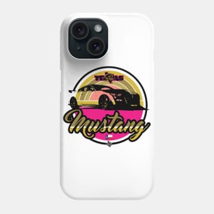 Texas Style Mustang Gold Phone Case