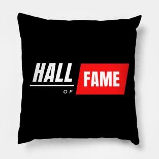 HALL OF FAME NEW LOGO Pillow