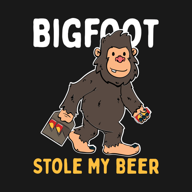 Bigfoot Stole My Beer by maxcode