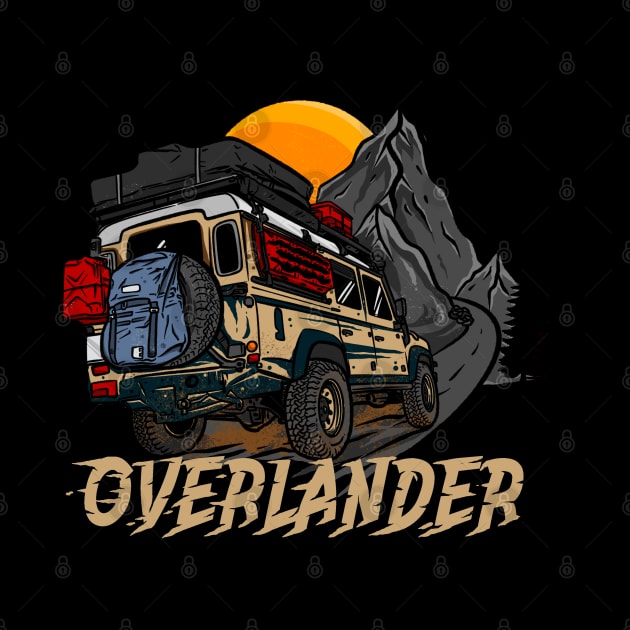 Creme Land Rover Defender Adventure Seeker by 4x4 Sketch