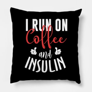 Coffee and diabetes Pillow