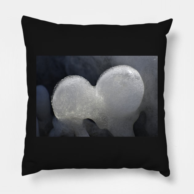 Frozen Heart Pillow by ToniaDelozier