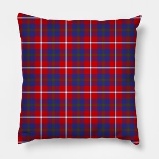 Galloway Red Plaid Tartan Scottish Pillow