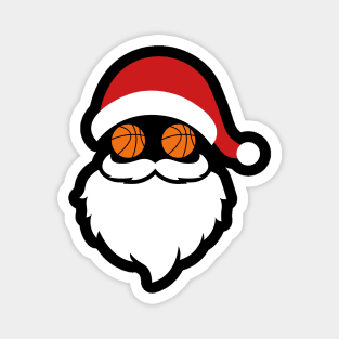 Basketball Christmas Magnet