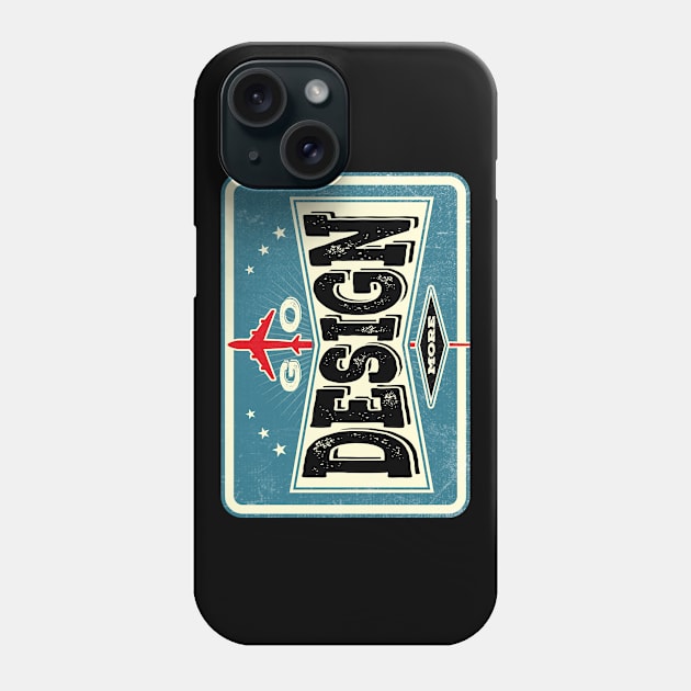 Go Design More Retro Vintage Phone Case by Citrus Canyon