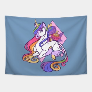 Rainbow Unicorn Tapestry