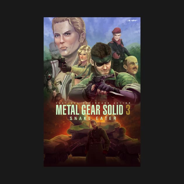 Metal gear solid 3 by bside7715