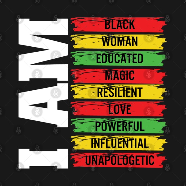 Powerful Black Woman, Black History, Black Women by UrbanLifeApparel