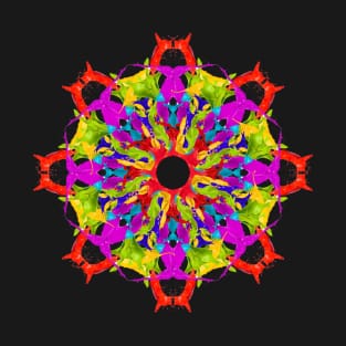 colour splash mandala T-Shirt