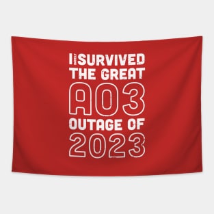 I (barely) Survived The Great AO3 Outage of 2023 Tapestry