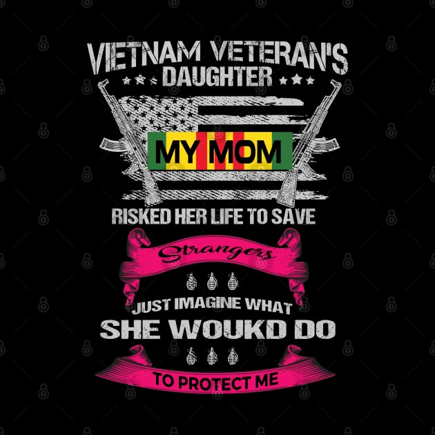 Vietnam Vet Daughter My Mom by Dorothy Frost Art