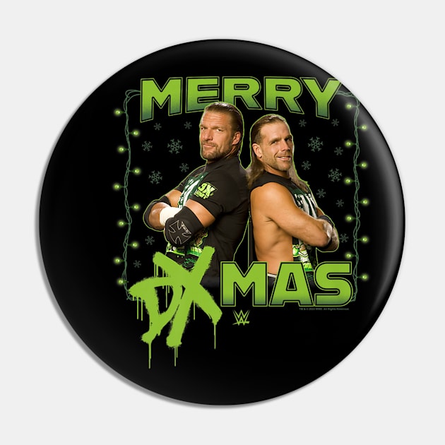 Shawn Michaels Merry Christmas Dx-Mas Pin by Holman