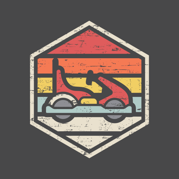 Retro Badge Kart by rojakdesigns