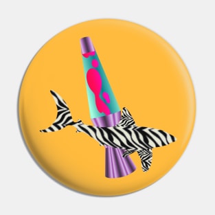 Zebra Shark Lava Lamp Pin