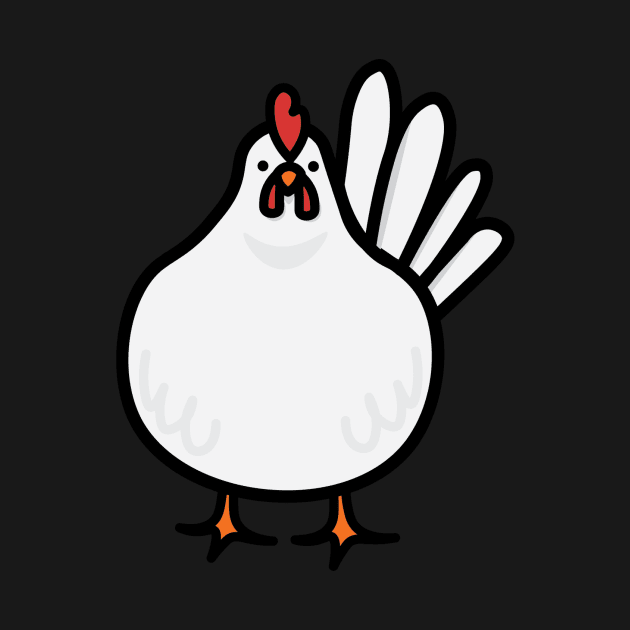 Chicken Friend by christiwilbert