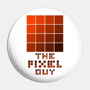 the pixel guy design for the pixel lover - green Pin