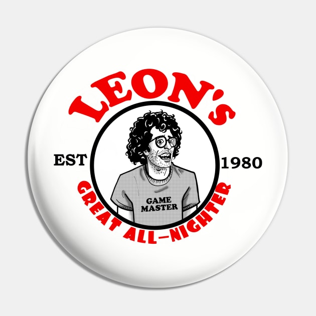 Leon's Great All-Nighter Pin by blakely737