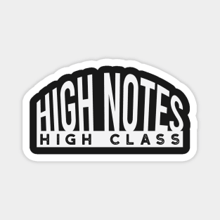 Flute High Notes High Class Magnet