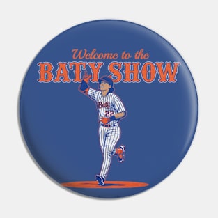 Brett Baty Welcome To The Baty Show Pin