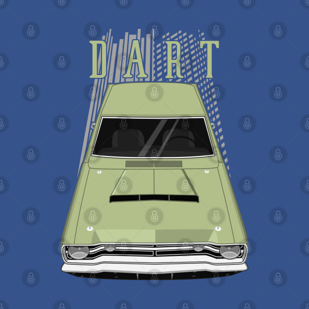 Discover Dodge Dart 1968 - light green - Dodge Dart 1968 Light Green - T-Shirt