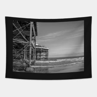 Victorian pier on the North Norfolk Coast Tapestry