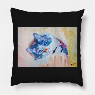 MISA’S ORIGINAL ART “AWESOME PETS” Pillow