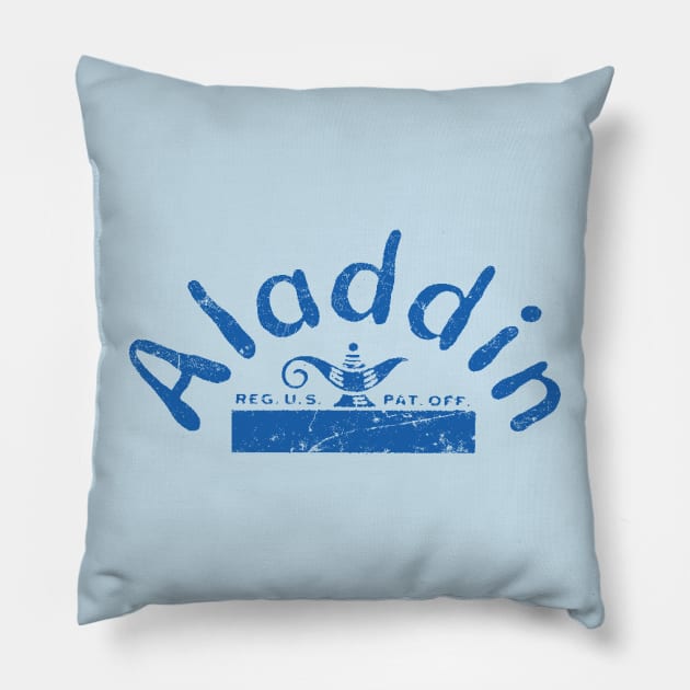 Aladdin Records Pillow by MindsparkCreative