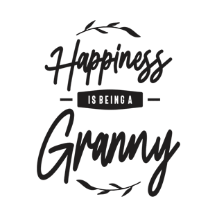 Womens Happiness Is Being a Granny T-Shirt