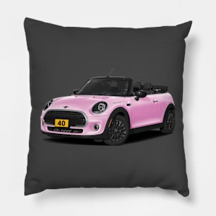 Mini Cooper Pillow