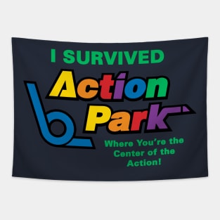 Action Park Survivor Tapestry