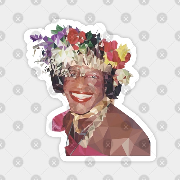 Marsha P. Johnson Magnet by Hermanitas Design