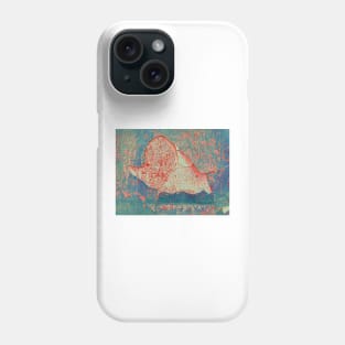 Black Spot Crack Phone Case