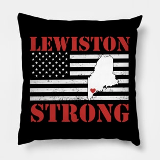 Lewiston Strong Pillow