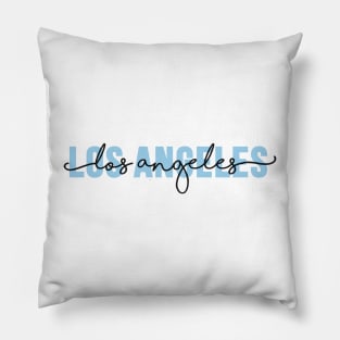 Los Angeles - Blue Pillow