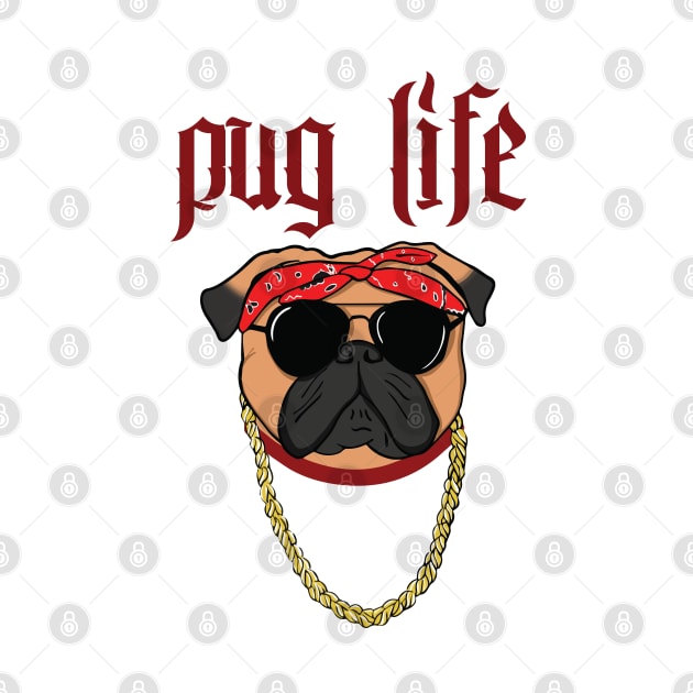 Pug Life by Issacart