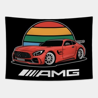 Mercedes Amg Gt R Car Art Funny Gift Tapestry