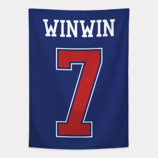 Winwin's hockey jersey - 90's love (NCT) Tapestry