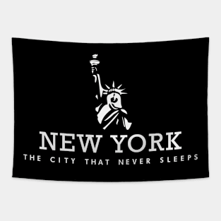 NYC Urban Elegance - City that never sleeps Tapestry